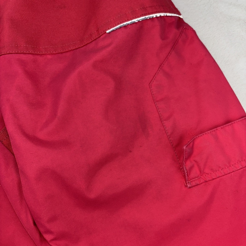 Columbia Girls Pink Size Medium Bin Ski Suit Suspenders Very Worn But No Holes - Picture 12 of 15